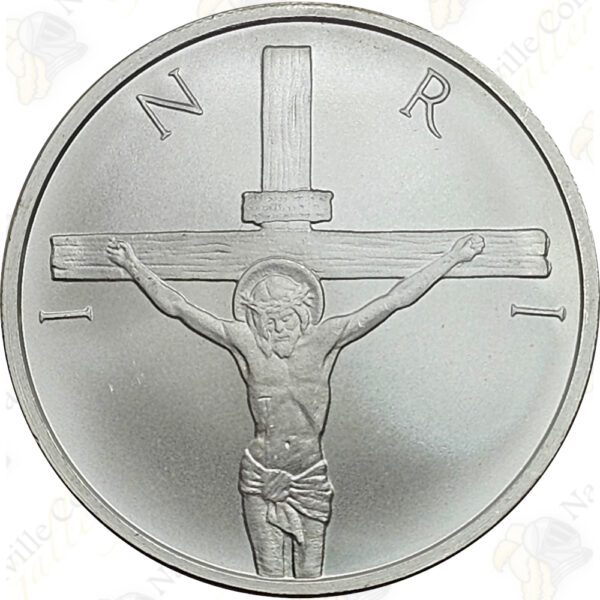 2020 Silver Shield (by Golden State Mint) 1 oz .999 fine silver "Crucifixion"