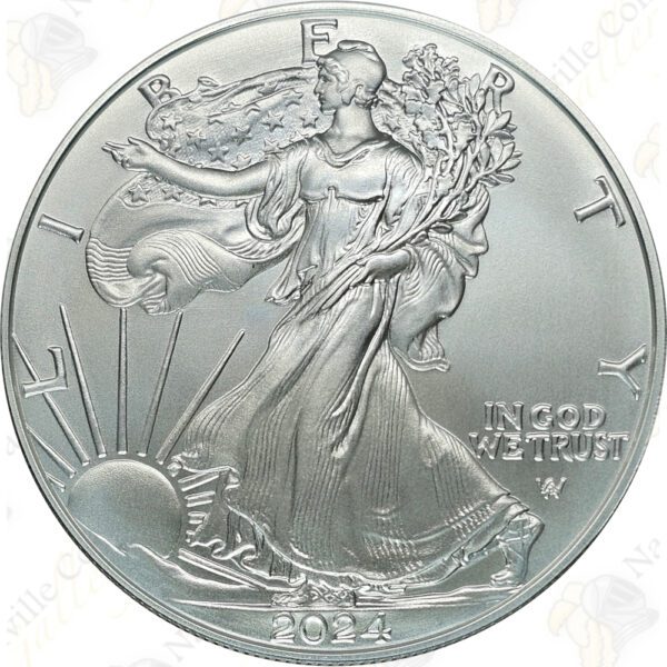 2024-W Burnished Uncirculated Silver Eagle