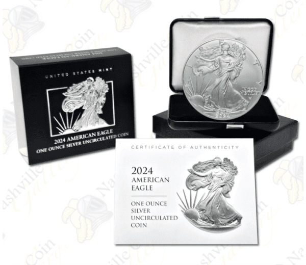 2024-W Burnished Uncirculated Silver Eagle