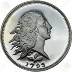 Golden State Mint Flowing Hair 1/2 oz .999 fine silver round