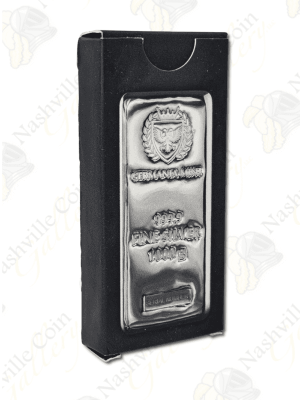 Germania Mint 1 kilo .9999 fine silver bar