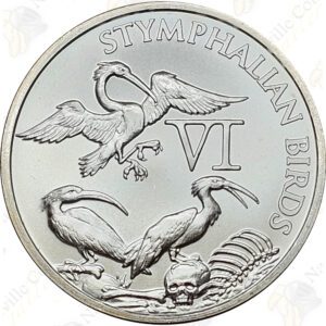 Provident Metals "12 Labors of Hercules" - Stymphalian Birds