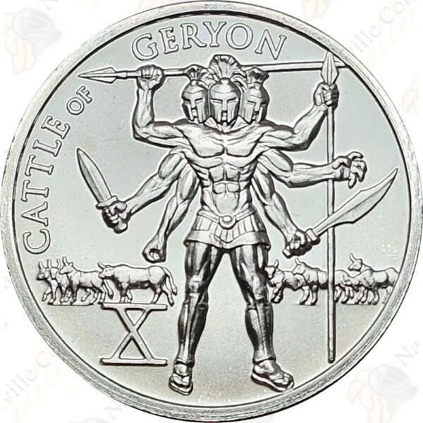 Provident Metals "12 Labors of Hercules" - Cattle of Geryon