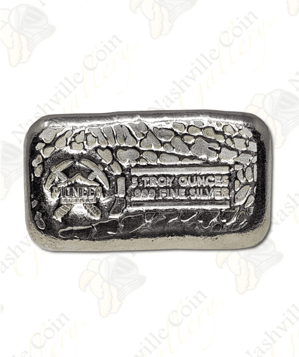 Pioneer Metals 5 oz .999 fine silver bar