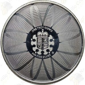 The Royal Mint 1 oz .999 fine silver round