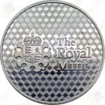 The Royal Mint 1 oz .999 fine silver round