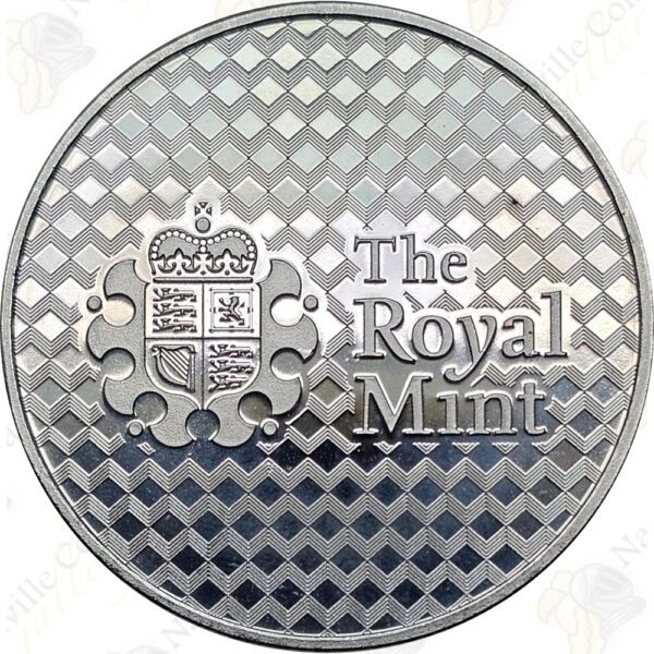 The Royal Mint 1 oz .999 fine silver round