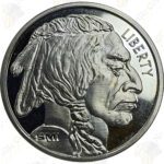 Sunshine Minting 1 oz .999 fine silver Buffalo round