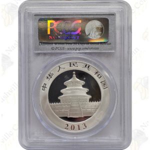 2013 China 1 oz .999 fine silver Panda - PCGS MS70 First Strike