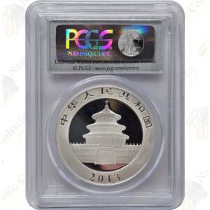 2013 China 1 oz .999 fine silver Panda - PCGS MS69 First Strike