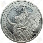 2021 St. Helena 1 oz .999 fine silver Queen's Virtues: Victory