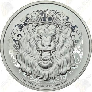 2022 Niue 1 oz .9999 fine silver Roaring Lion of Judah