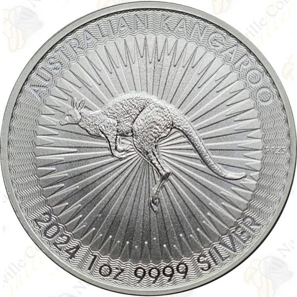 2024-P125 AUSTRALIA 1 OZ .9999 FINE SILVER KANGAROO