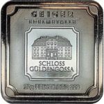 Geiger Edelmetalle 20 gram .999 fine silver bar (Square)