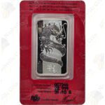 PAMP Lunar Year of the Dragon 1 oz .999 fine silver bar