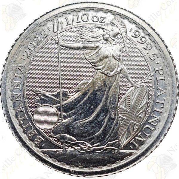 Great Britain 1/10 oz .9995 fine Platinum Britannia