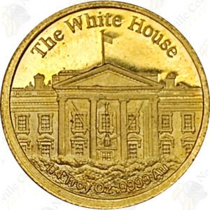 Donald J. Trump 1/4 oz .9999 fine gold round