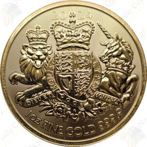 2024 Great Britain 1 oz .9999 fine gold The Royal Arms