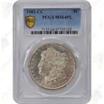 1882-CC Morgan Silver Dollar, PCGS MS64PL