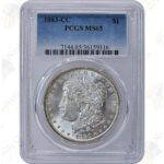 1883-CC Morgan Silver Dollar, PCGS MS65