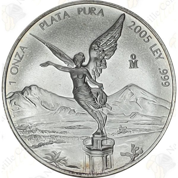 2005 Mexico 1 oz .999 fine silver Libertad