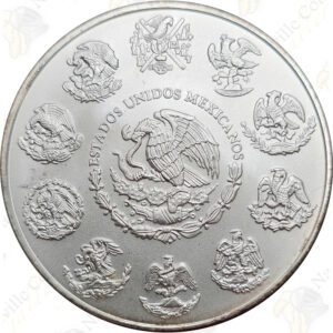 2007 Mexico 1 oz .999 fine silver Libertad