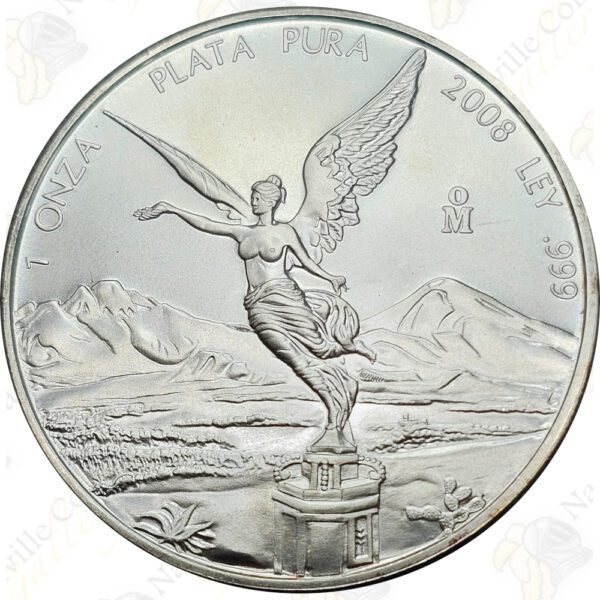 2008 Mexico 1 oz .999 fine silver Libertad