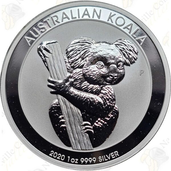 2020 Australia 1 oz .999 fine silver Koala