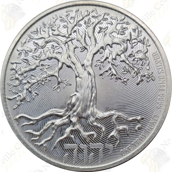 2021 Niue 1 oz .9999 fine silver Tree of Life