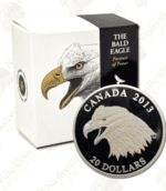 Canadian "Bald Eagle" series coins (2013)