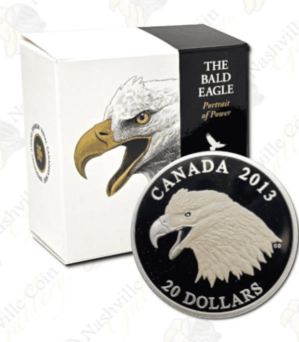 Canadian "Bald Eagle" series coins (2013)