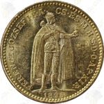 Austria / Hungary 20 Corona -- .1960 oz pure gold