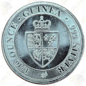 St. Helena 1/10 oz silver Guinea (random date / style)