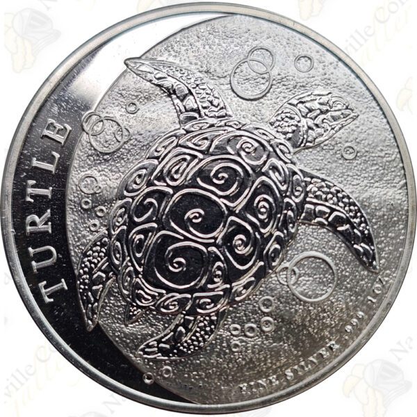 2014 Niue 1 oz .999 fine silver Turtle