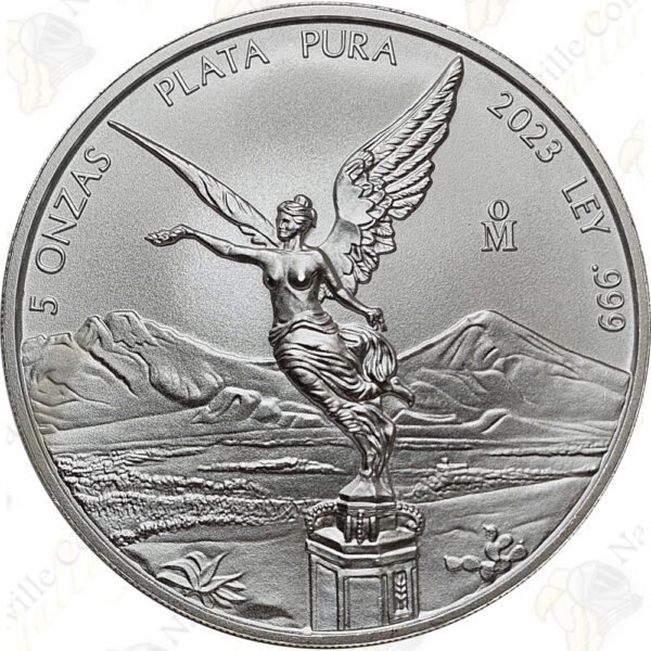 2023 Mexico 5 oz .999 fine silver Libertad