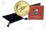 2012 Australia 1/10 oz Proof Gold Red Kangaroo