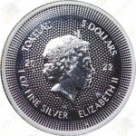 2022 Tokelau 1 oz "Icon" fine silver round -- Marilyn Monroe