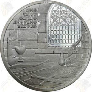 SilverTowne "Medieval Legends" 1 oz .999 fine silver Pied Piper