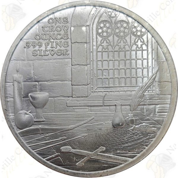 SilverTowne "Medieval Legends" 1 oz .999 fine silver Robin Hood