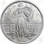 Standing Liberty Quarter design 1 oz .999 fine silver round