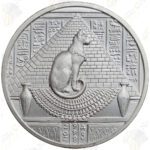 Elemetal Egyptian Gods series "Sekhmet" -- 2 oz .999 fine silver