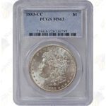 1883-CC Morgan Silver Dollar, PCGS MS63