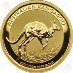 Australia 1/10 oz .9999 fine gold Kangaroo (Random date)