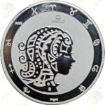 2021 Tokelau 1 oz silver Zodiac series -- Virgo