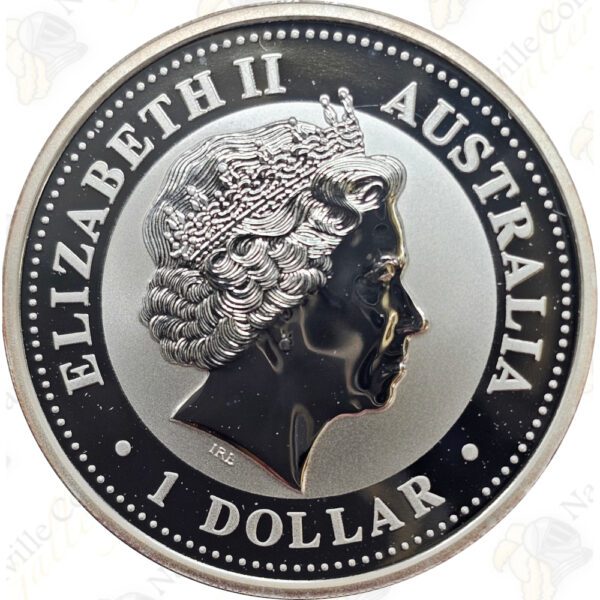 1999 Australia 1 oz .999 fine silver Kookaburra