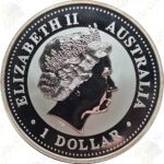 2003 Australia 1 oz .999 fine silver Kookaburra