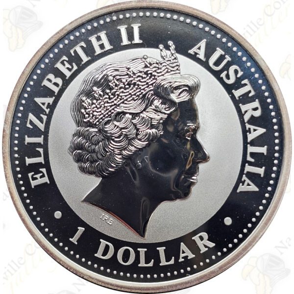 2005 Australia 1 oz .999 fine silver Kookaburra