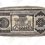MK BarZ and Bullion 5 oz "The Siege" silver bar (serialized)