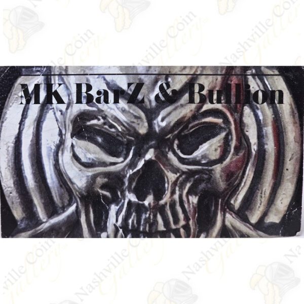 MK BarZ and Bullion 10 oz "Buried Treasure" silver round (serialized)