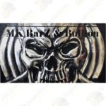 MK BarZ and Bullion 5 oz "Skull and Swords" silver bar (serialized)